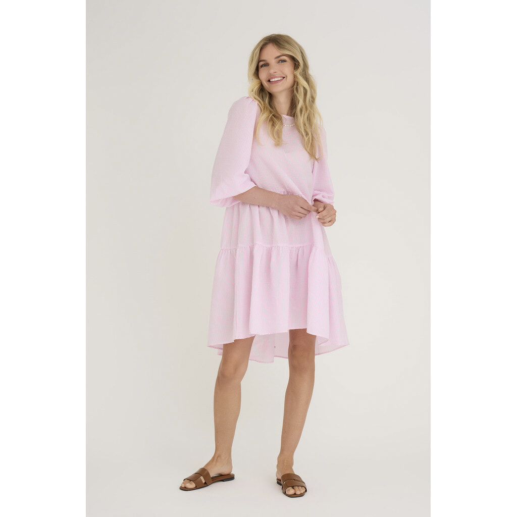 A-VIEW Sonja Dress Dam Långärmade Blusar Stl. 34 - Från Magasin