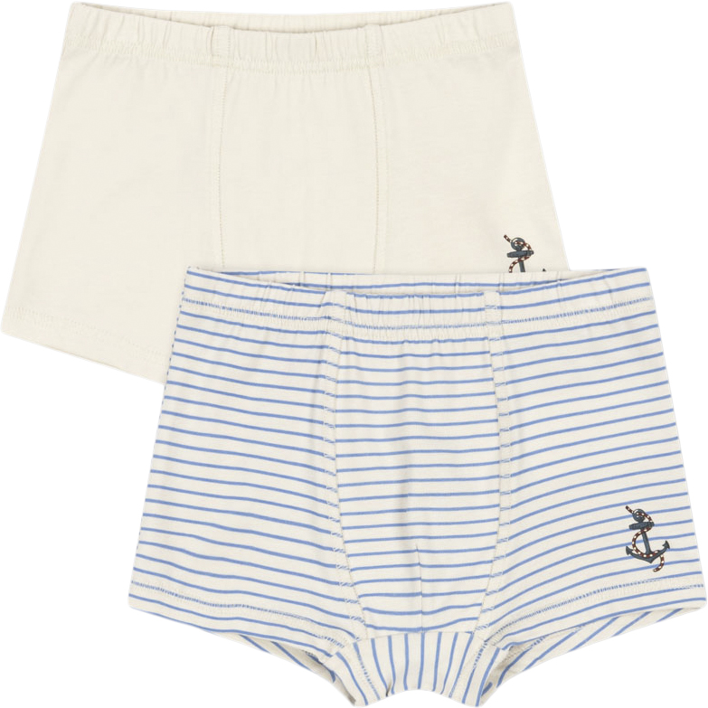 Konges Sløjd Basic 2 Pack BOY Boxers Gots Stl. 3Y pojkar - Trosor Från Magasin