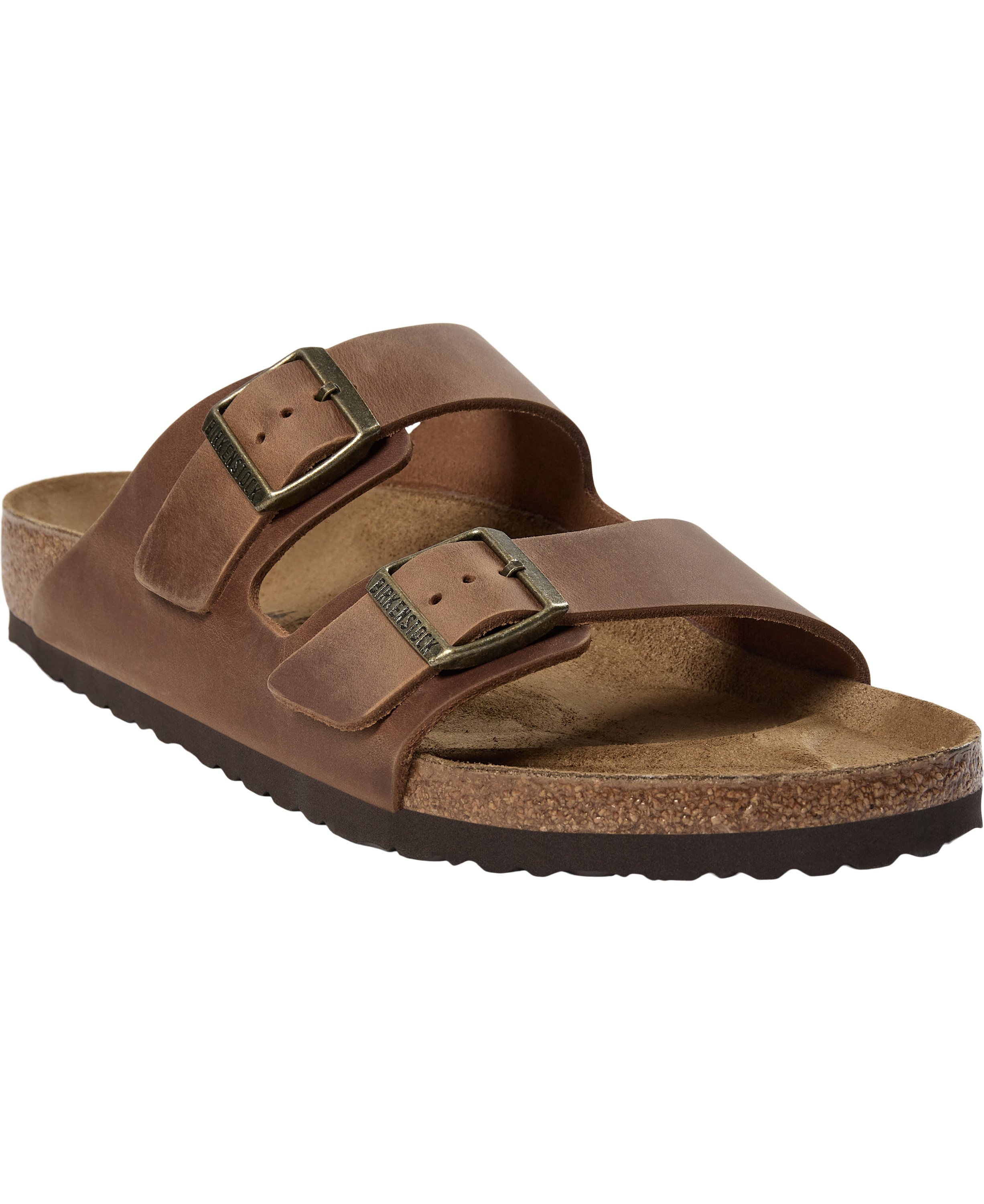 Birkenstock Arizona Leoi Cognac Herr Stl. 43 - Sandaler Från Magasin