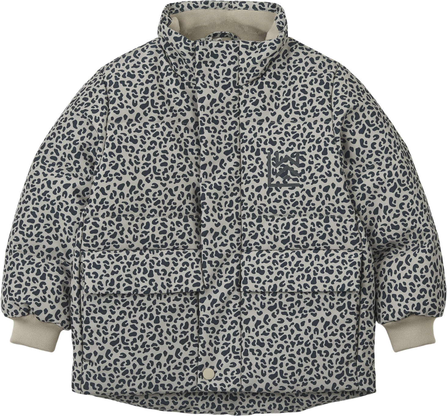 Liewood Rocka Jacket Mini leo / Mist80 Stl. 92 unisex - Vinterjackor Från Magasin
