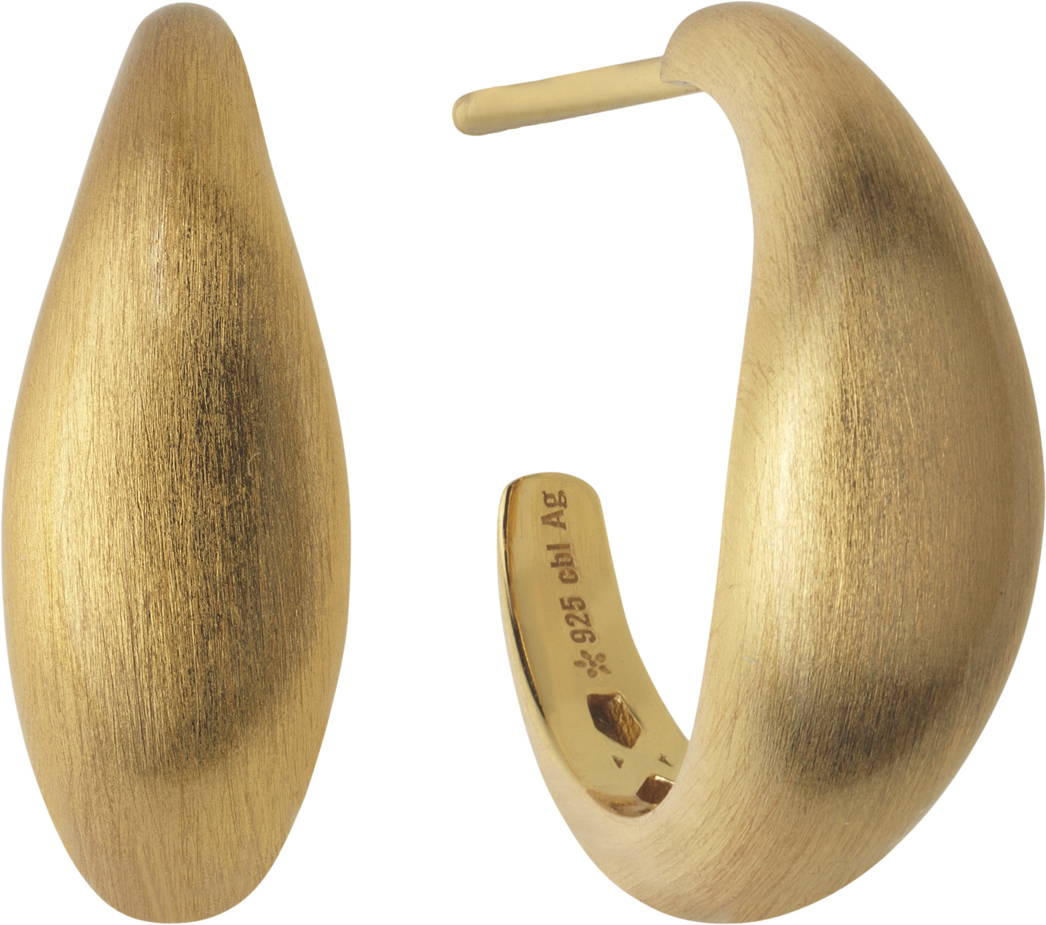 ByBiehl Ocean Flow Hoops Small Dam Creoler Stl. One size - Från Magasin