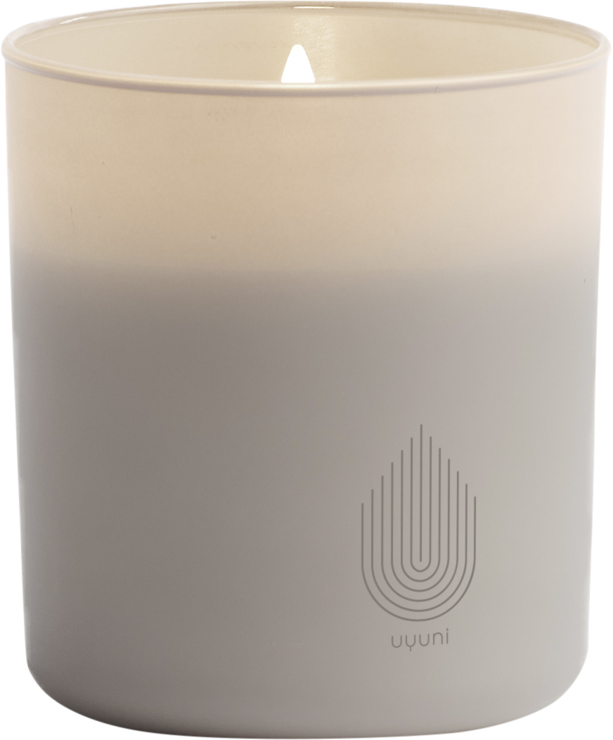 Uyuni Glass Candle, Sandstone, 9,2x10,2 cm Sand NO_SIZE - Doftljus Från Magasin