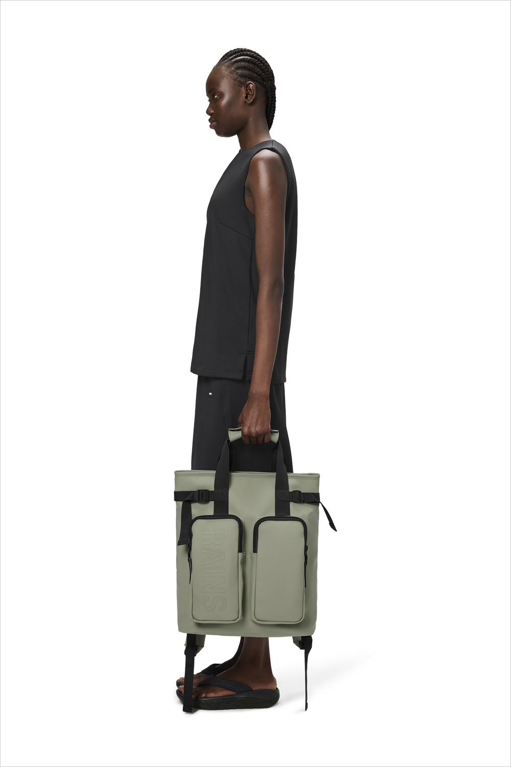 Rains Texel Tote Backpack W3 Dam Stl. - Ryggsäckar Från Magasin
