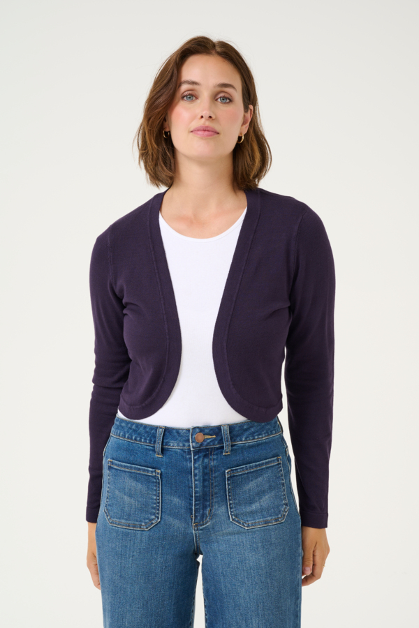 Kaffe Astrid Bolero Dam Koftor & Cardigans Stl. L - Från Magasin