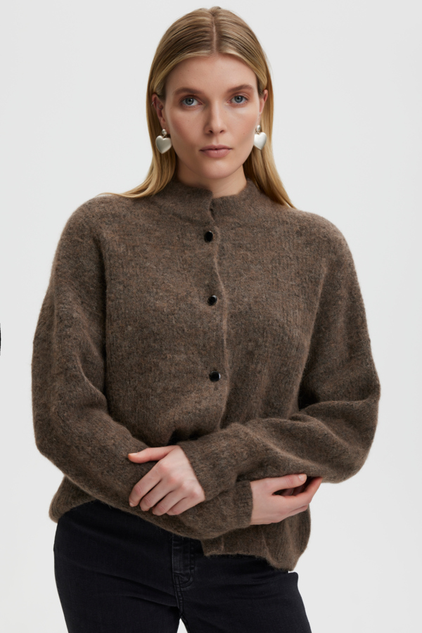 Gestuz Alphagz Short Cardigan Noos Dam Koftor & Cardigans Stl. XL - Från Magasin