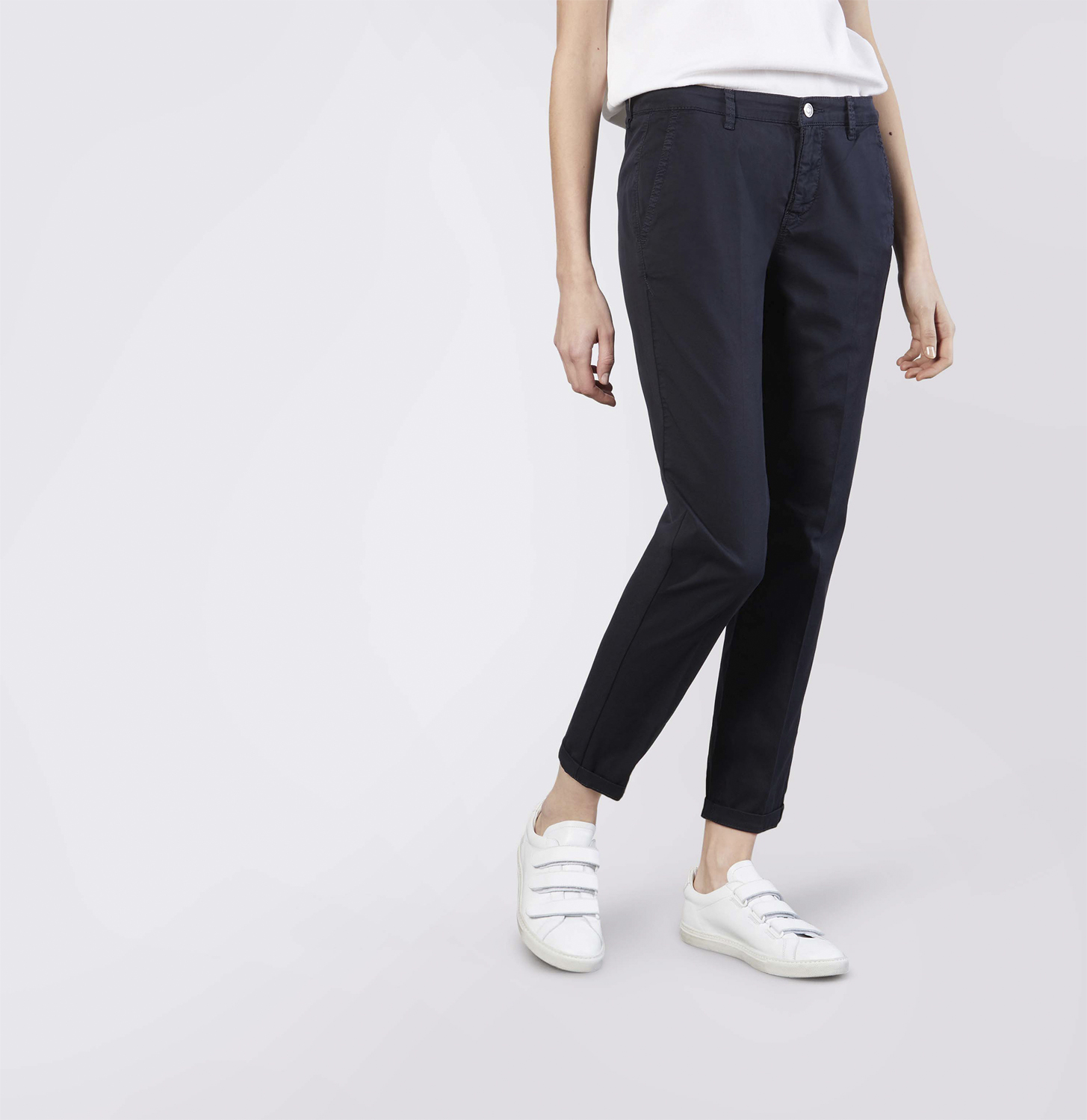 MAC Jeans Chino Dam Raka Byxor Stl. 44 - Från Magasin