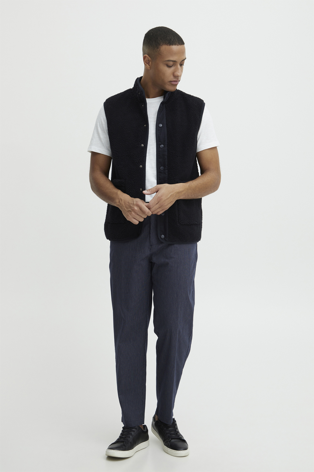 Casual Friday Cfvitus 0039 Teddy Vest Herr Västar Stl. 3XL - Från Magasin