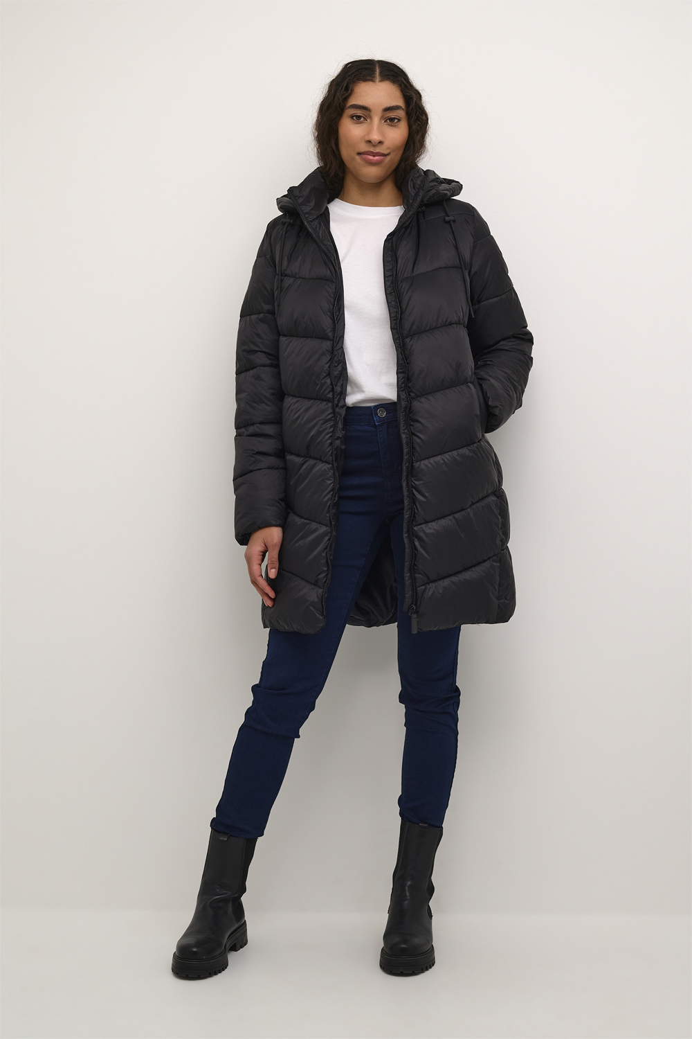 Kaffe Kasusanne Coat Dam Vinterjackor Stl. 36 - Från Magasin