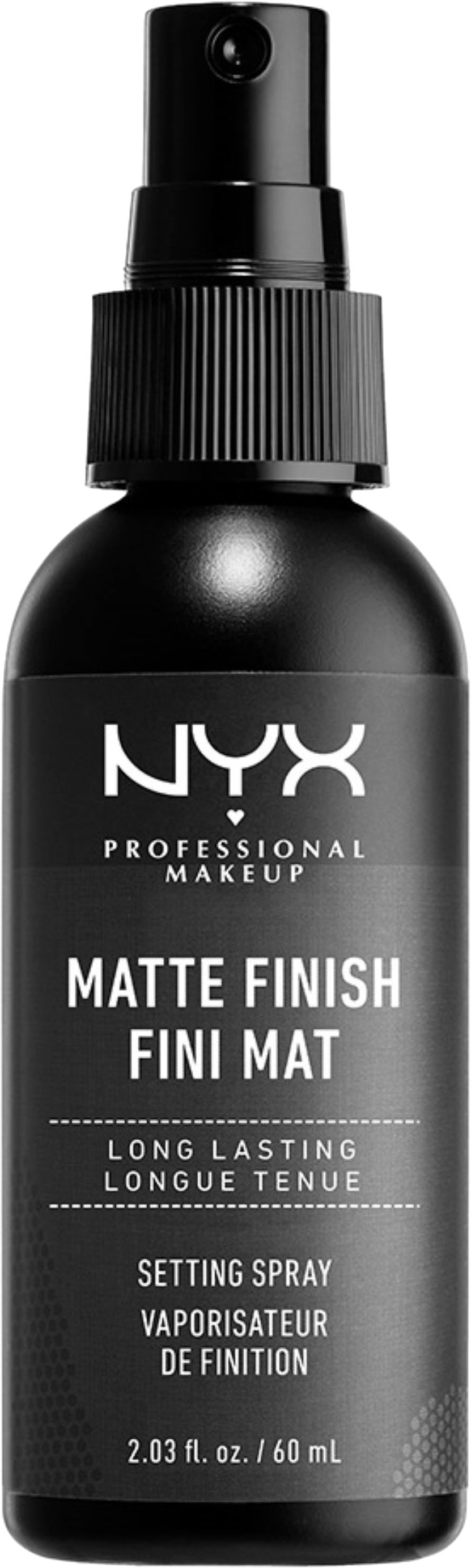 NYX PROFESSIONAL MAKEUP Setting Spray Matte Finish 60.0ml - Fixeringsspray Från Magasin