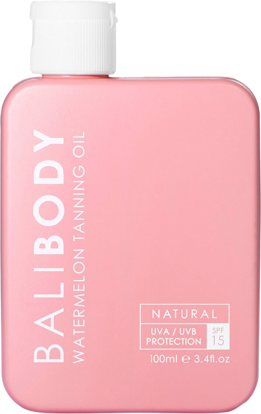 BALI BODY Tanning Oil Watermelon SPF 15 No Color 100 ML - Kropp Från Magasin
