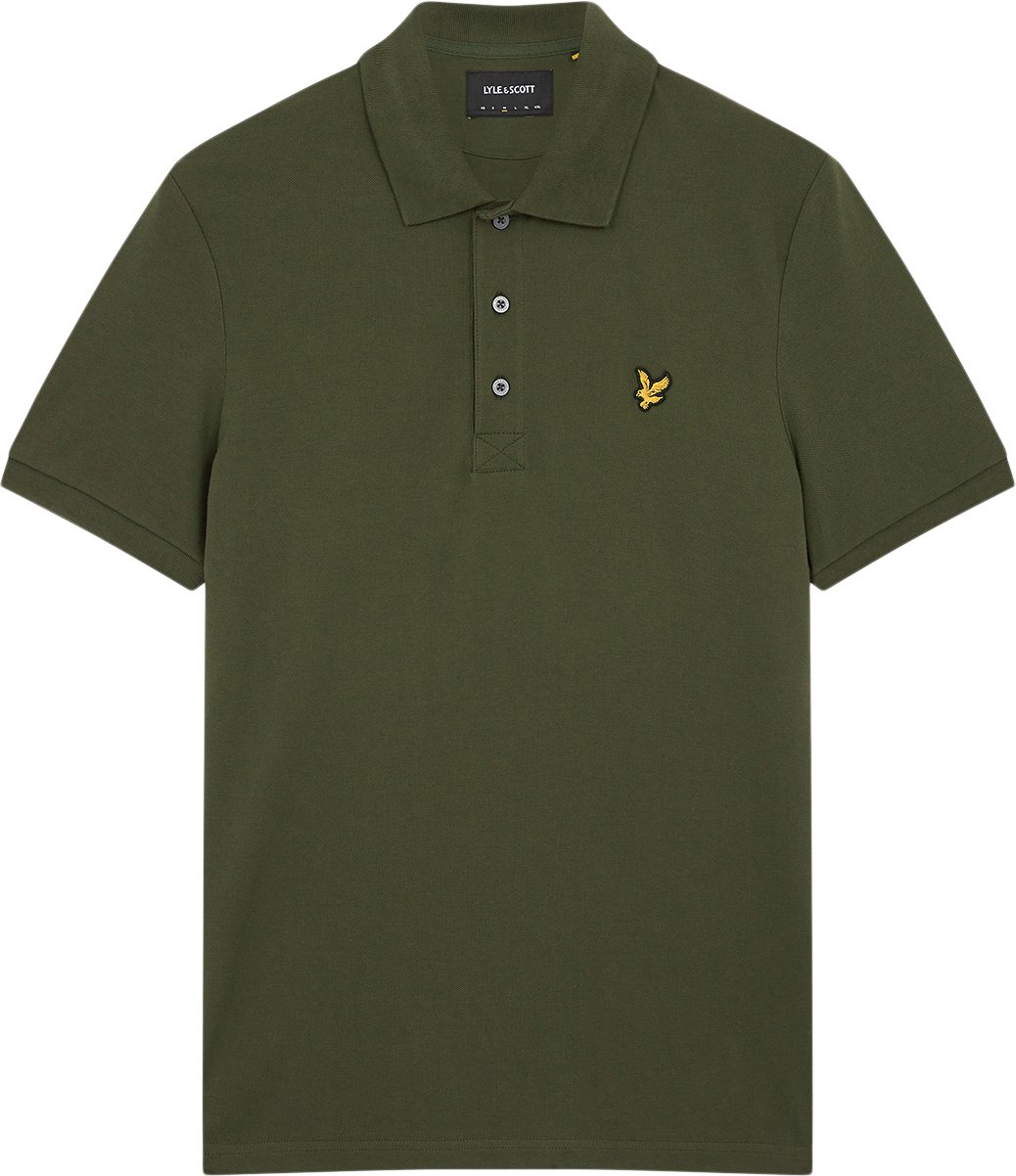 Lyle & Scott Plain Polo Shirt Herr Kortärmade Stl. S - Från Magasin