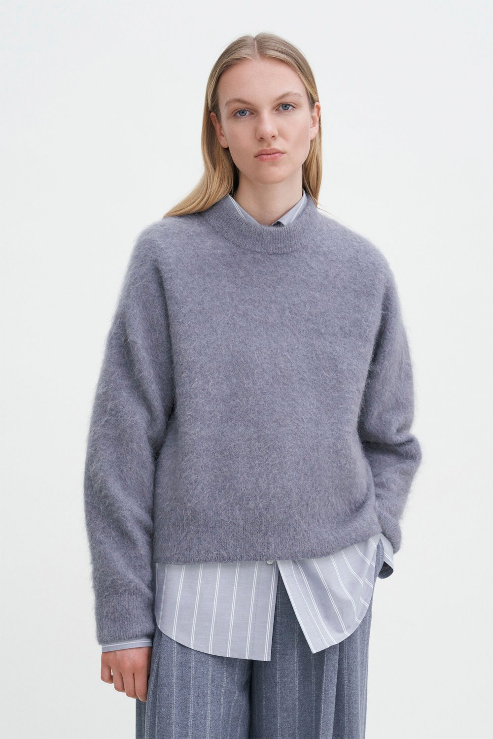 Filippa K Fluffy Sweater Dam Stickade Tröjor Stl. XS - Från Magasin