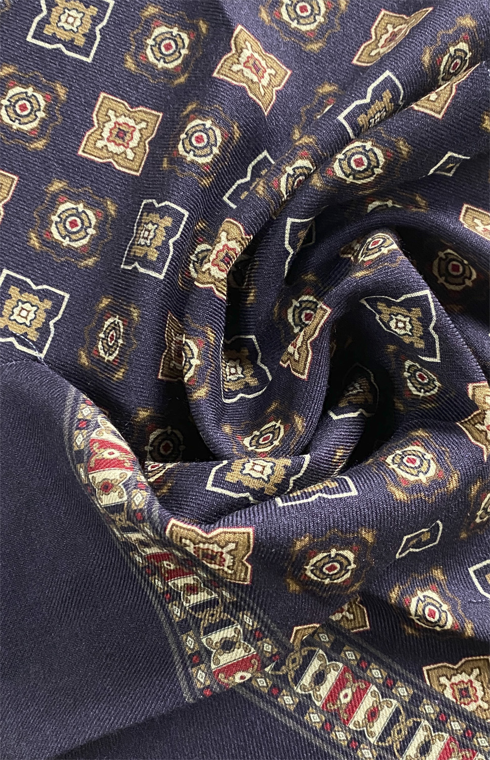 Mos Mosh Gallery Mmgprint Scarf Herr Halsdukar Stl. One Size - Från Magasin