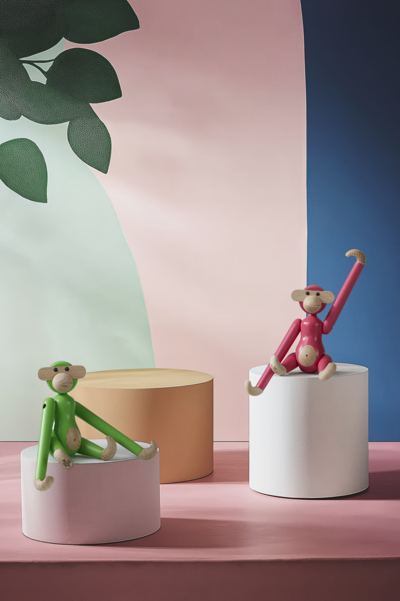 Kay Bojesen Abe Mini lys Grøn - D:3,5 B:10 H:9,5 cm Figurer Från Magasin