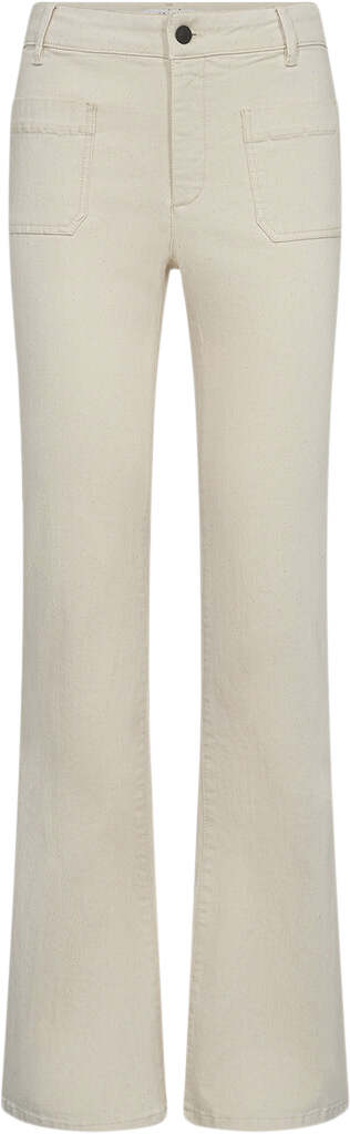 IVY Copenhagen Ivyann Charlotte Jeans Ecru Undone Dam Raka Byxor Stl. 25 / 32 - Från Magasin