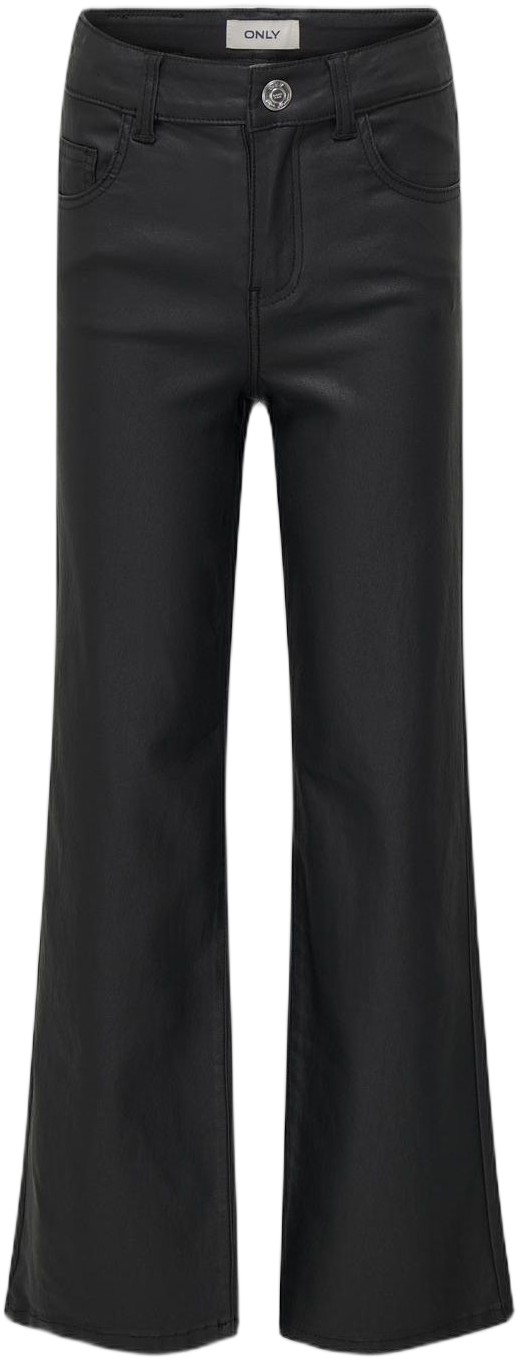ONLY Kogjuicynya Wide Coated Pant PNT Stl. 128 unisex - Byxor Från Magasin