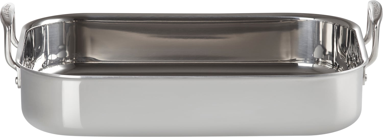 Le Creuset Rektangulær Bradepande 3ply Rustfrit Stål - 32cm Ugnsfasta Formar Från Magasin