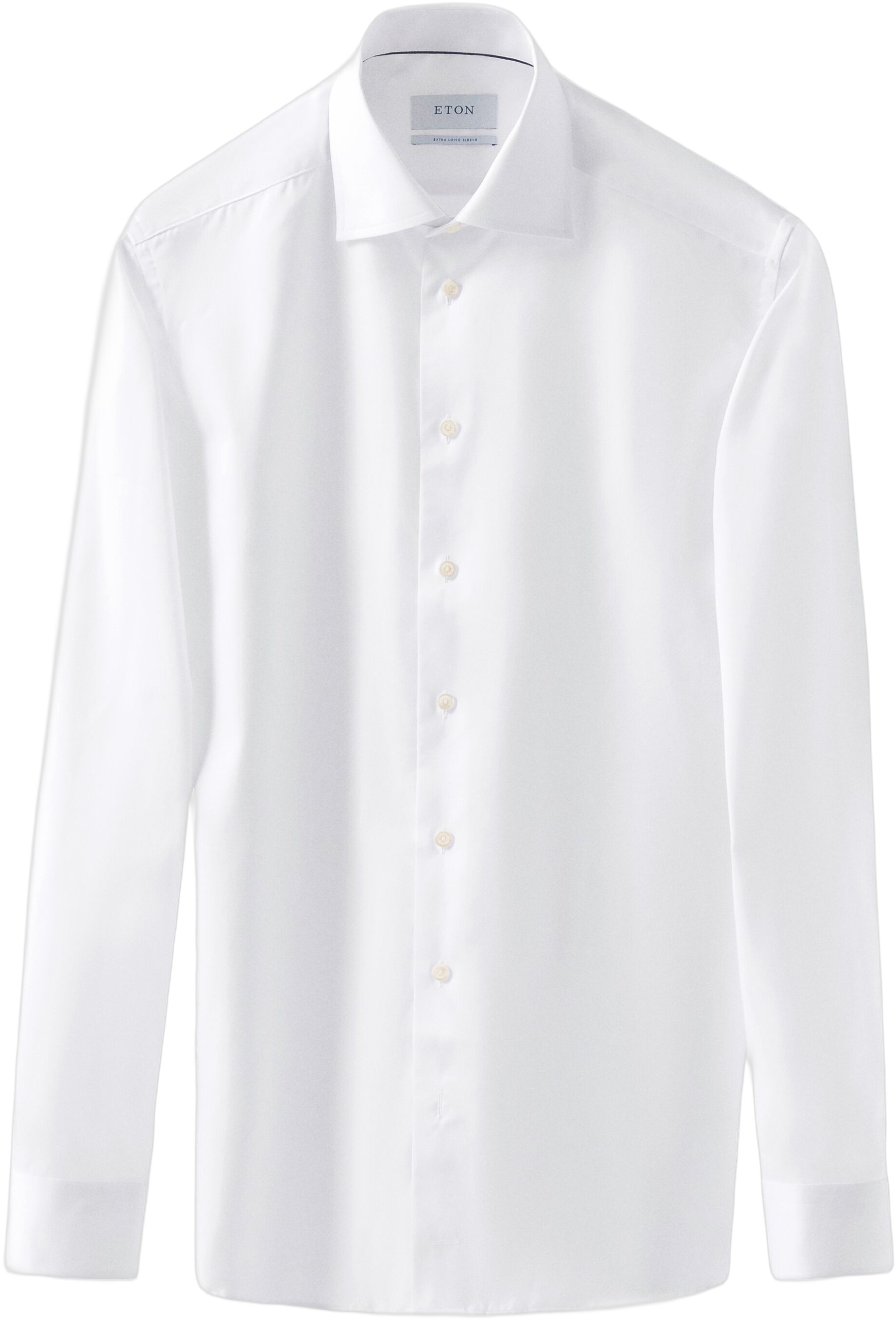 ETON Slim Fit White Signature Twill Shirt Herr Långärmade Skjortor Stl. 39 - Från Magasin