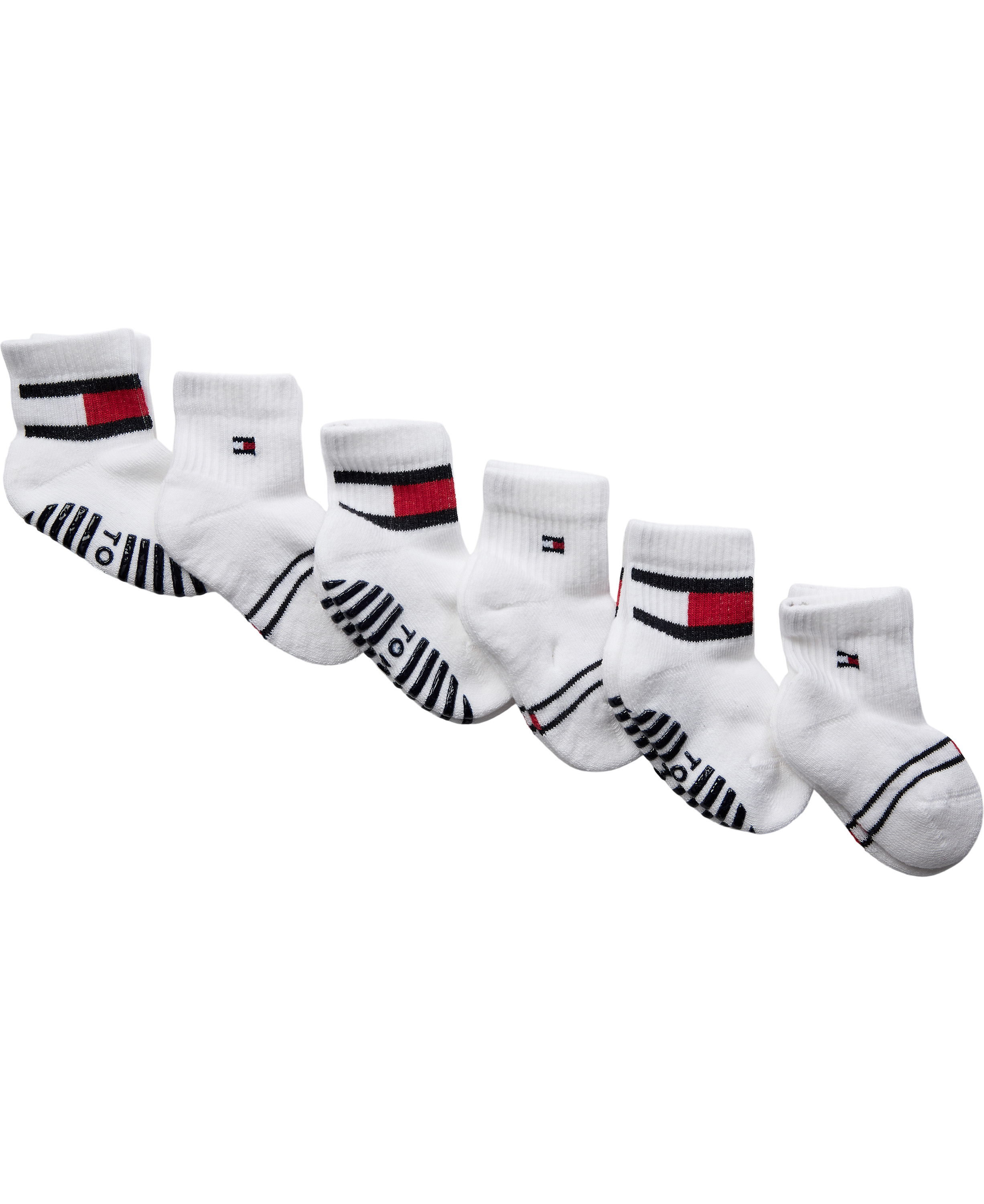 Tommy Hilfiger TH Baby Sock 6P Flag Stl. 015 pojkar - Strumpor Från Magasin
