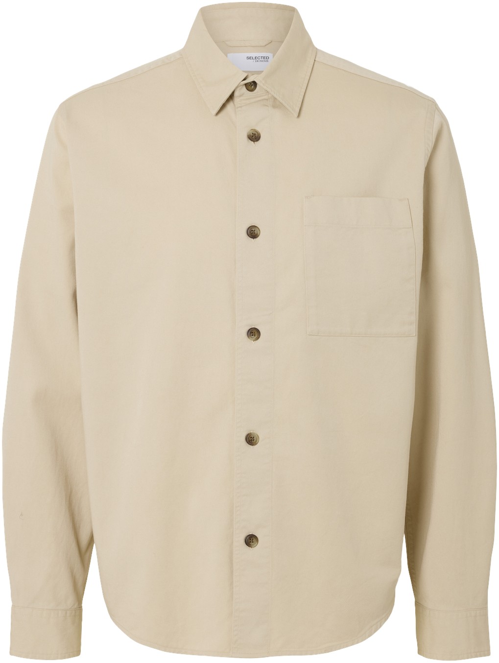 Selected Homme Slhace Thais Overshirt Herr Overshirts Stl. L - Från Magasin