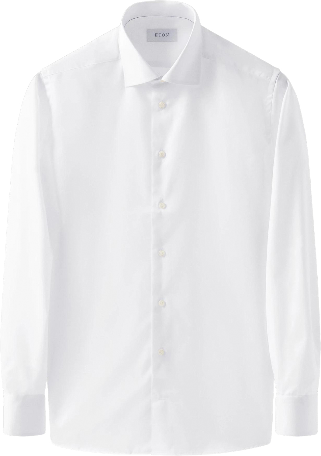 ETON Slim Fit White Signature Twill Shirt Herr Långärmade Skjortor Stl. 38 - Från Magasin