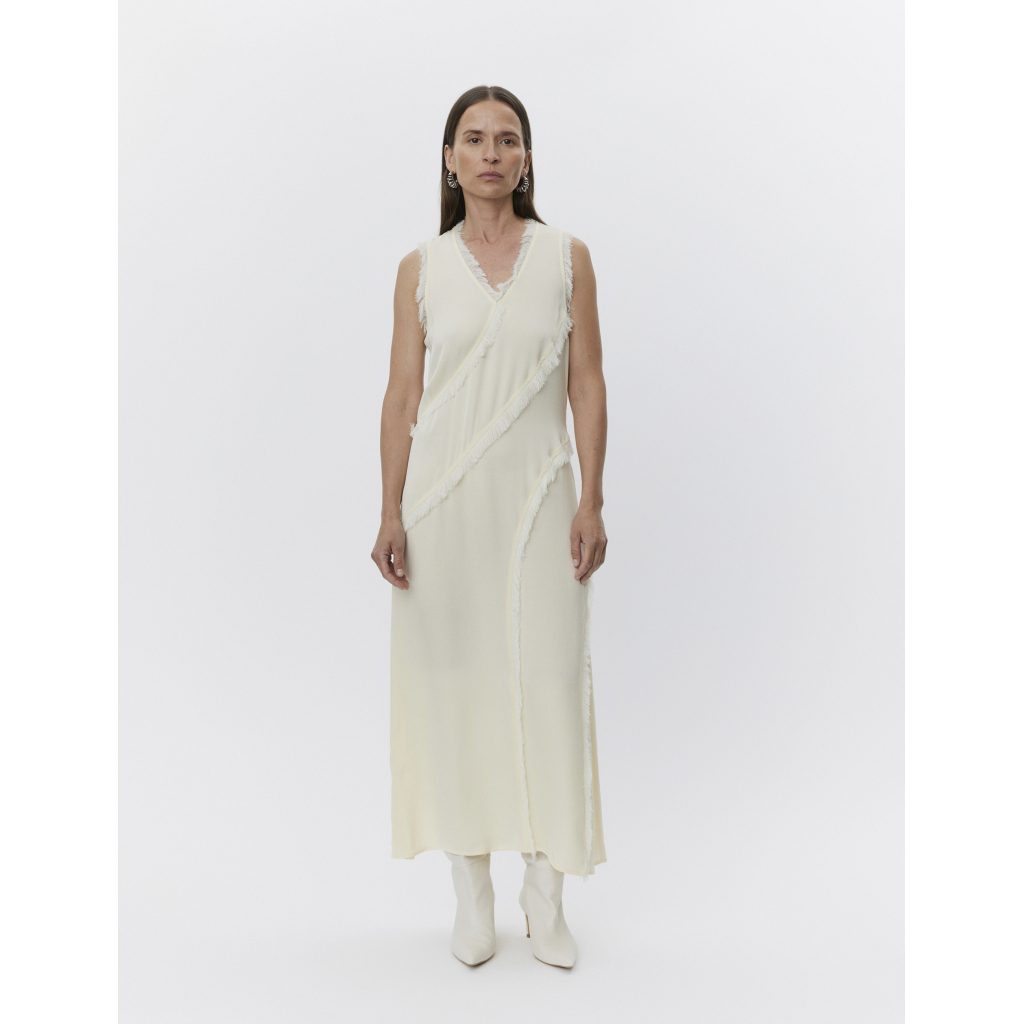 DAY Birger et Mikkelsen Ryleigh Matte Crepe Dam Midiklänningar Stl. 34 - Från Magasin
