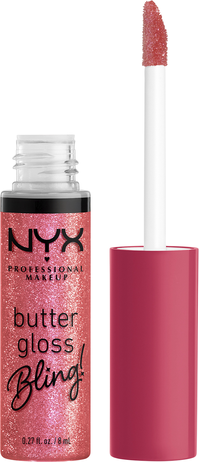 NYX PROFESSIONAL MAKEUP Butter Gloss Bling! Lip She Got Money 05 8.0ml - Läppglans Från Magasin