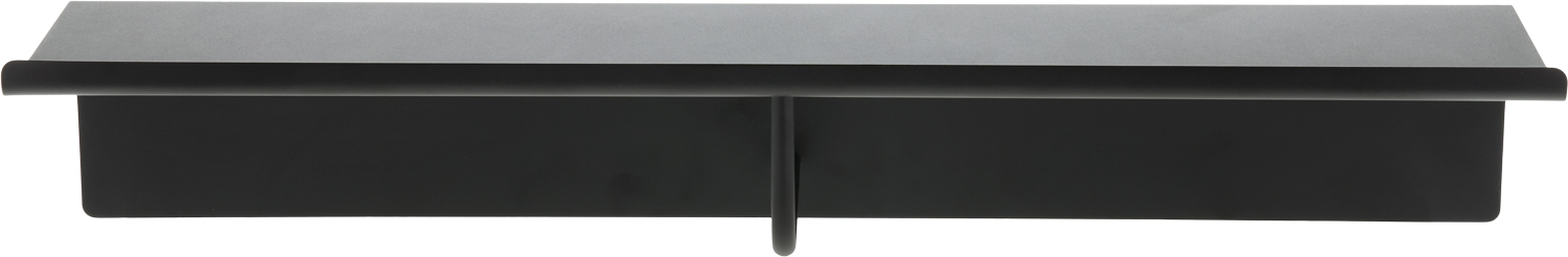 Zone Hatthylla Acoat Rack 80 x 21,5 14,8 cm Black - L:80cm B:21.5cm H:14.8cm Vägghyllor Från Magasin