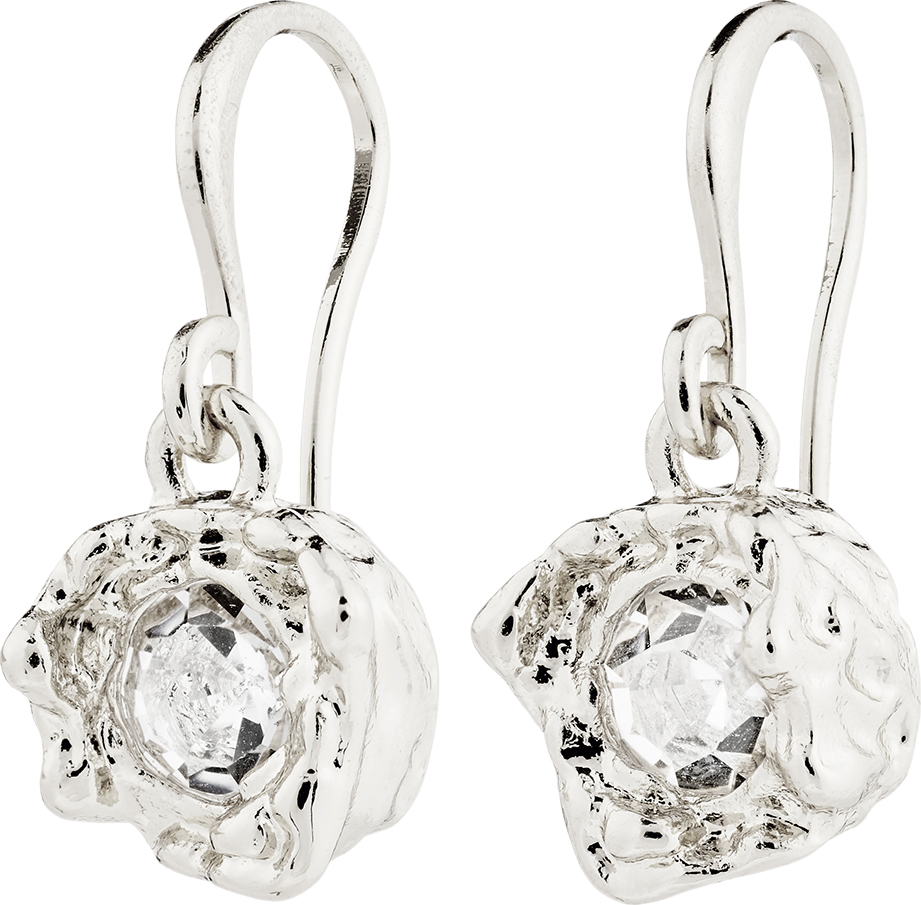 Pilgrim Callum Earrings Silverplated Dam Hängende Örhängen Stl. one size - Från Magasin