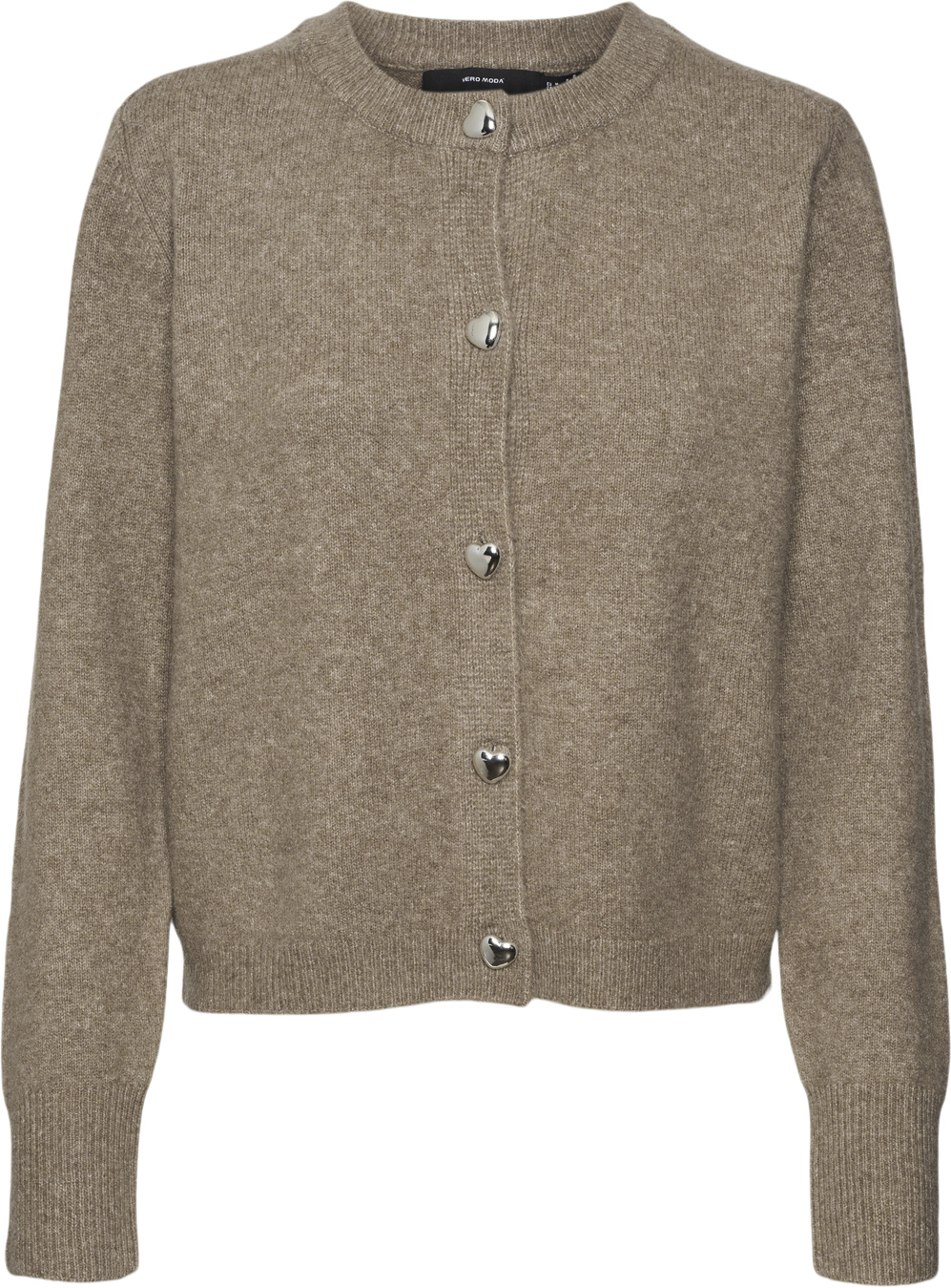 Vero Moda Vmfiona LS Short Button Cardigan GA Dam Koftor & Cardigans Stl. M - Från Magasin