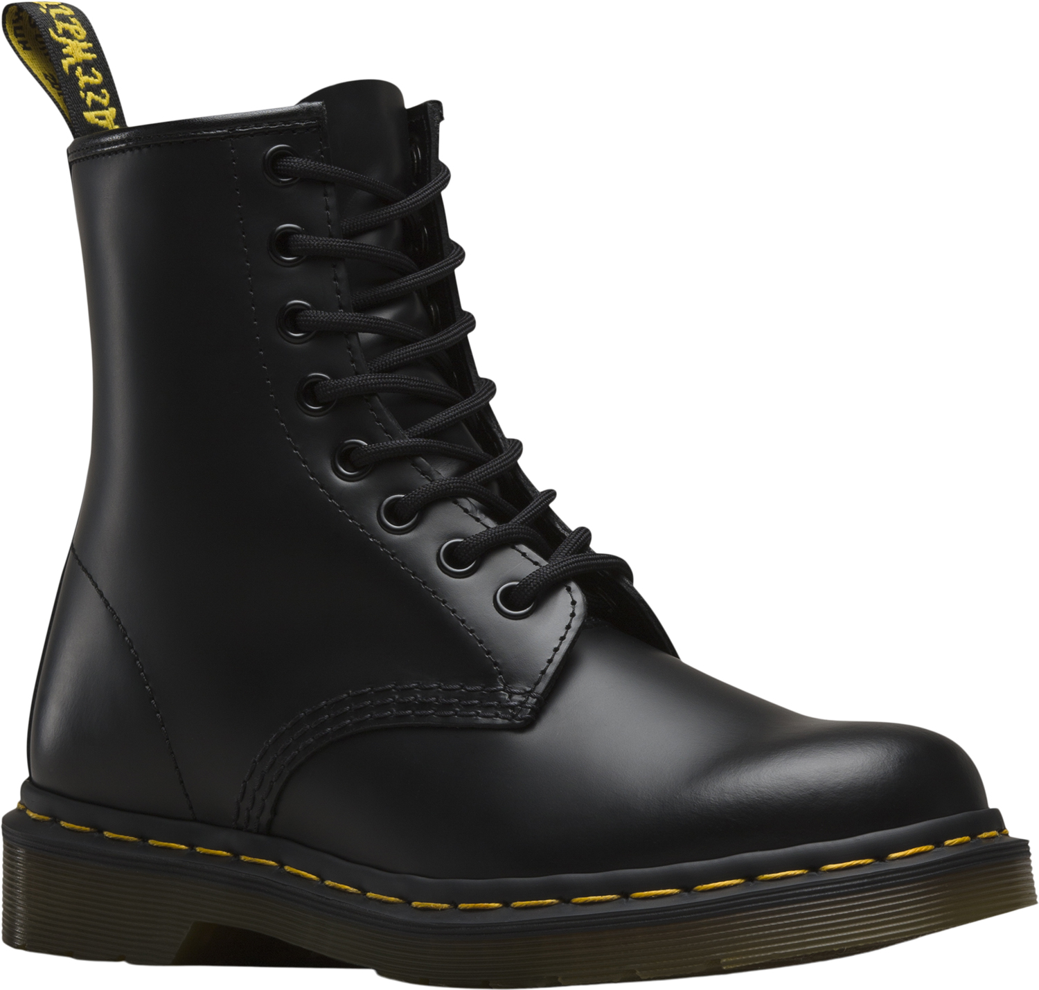 Dr. Martens 1460 Black Smooth Dam Stl. 44 - Kängor Från Magasin