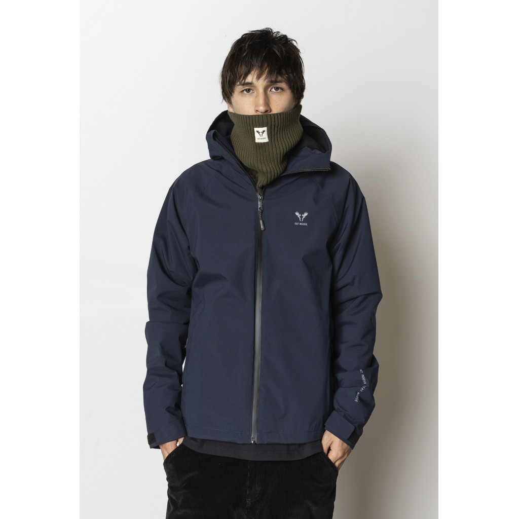 Fat Moose FM Rib Tupe Scarf Herr Halsdukar Stl. ONE SIZE - Från Magasin