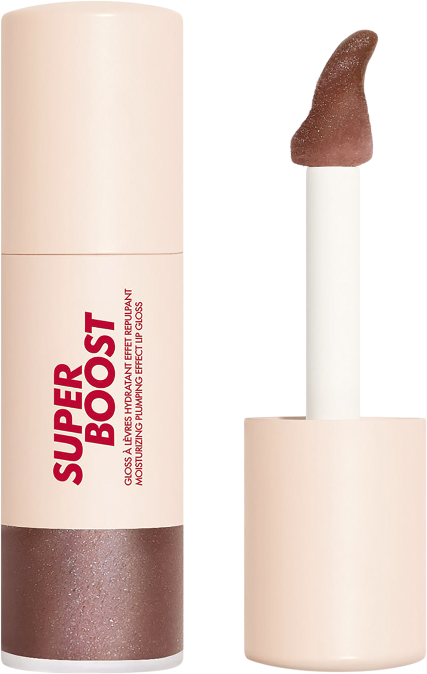 Make Up Forever Super Boost Lip Gloss Återfuktande Läppgloss med Plumpande Effekt 07 - Limitless Brown 9 ml Läppglans Från Magasin