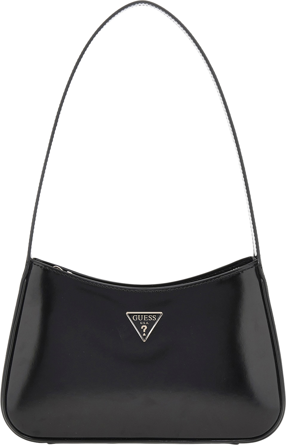 GUESS Arnela TOP ZIP Shoulder BAG Dam Stl. - Axelremsväskor Från Magasin
