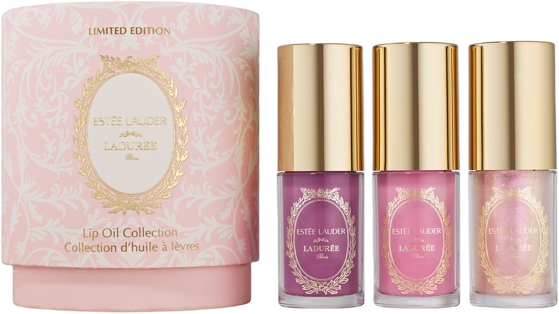 Estée Lauder Estee x Ladurée Lip Oil Gloss Gift Set No Color NO_SIZE - Läppglans Från Magasin