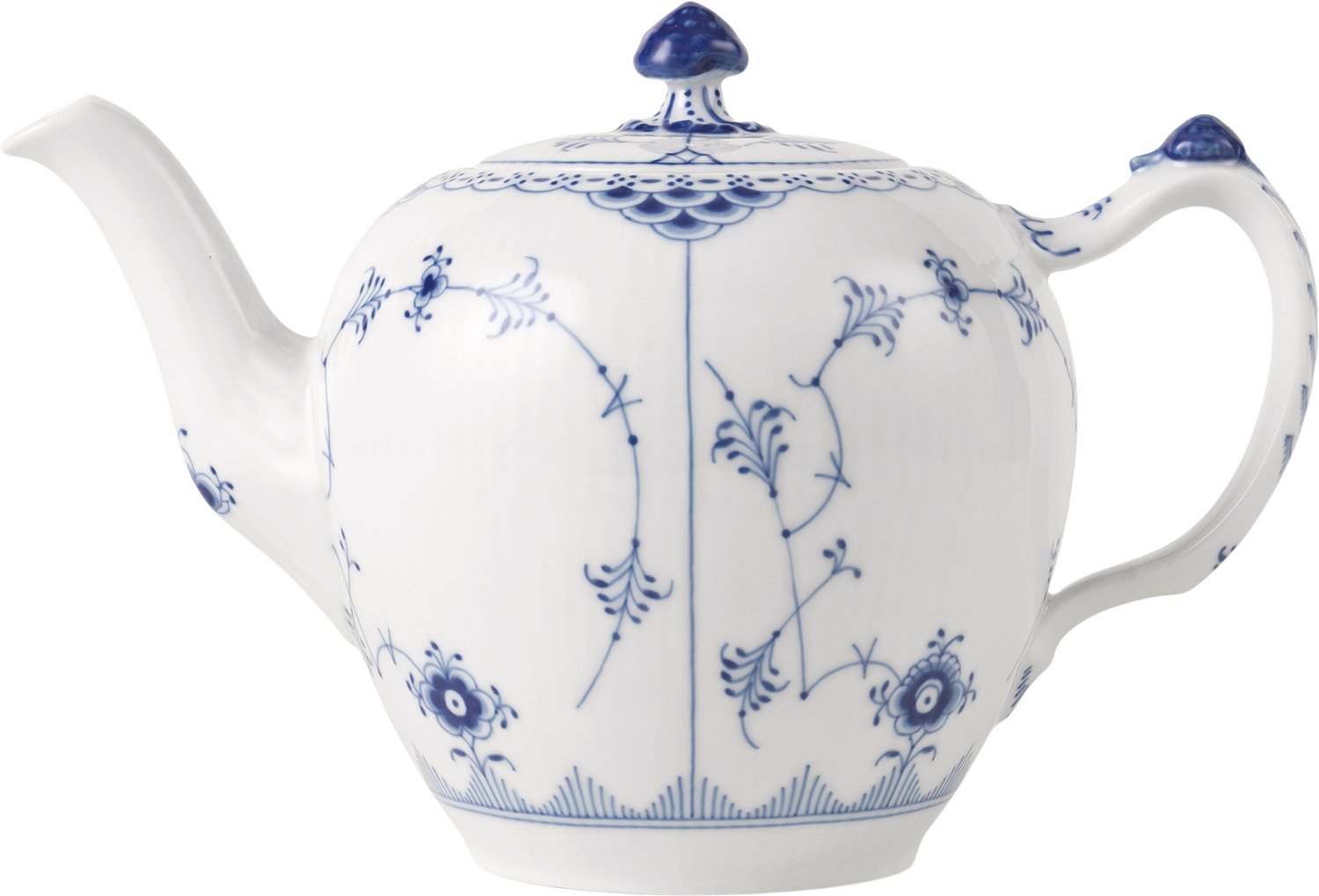 Royal Copenhagen Musselmalet Halvblonde Tekande, 70 cl - NO_SIZE Tekannor Från Magasin