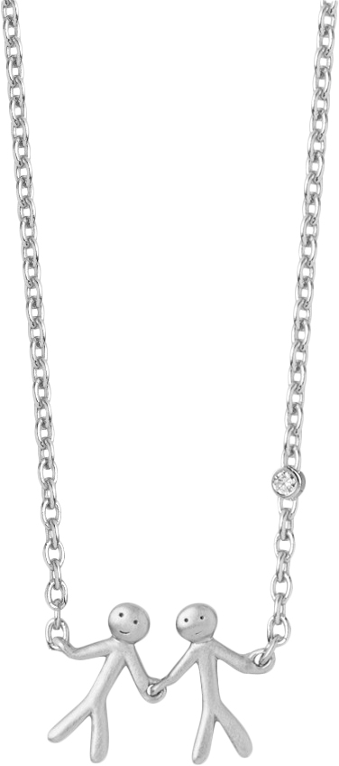 ByBiehl Together My Love 2 Necklace Dam Halsband Med Hänge Stl. NO_SIZE - Från Magasin