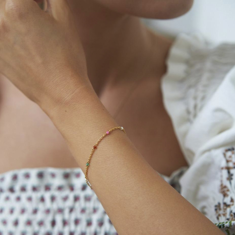 ByBiehl Scarlett Bracelet Colors Dam Pärlarmand Stl. NO_SIZE - Från Magasin