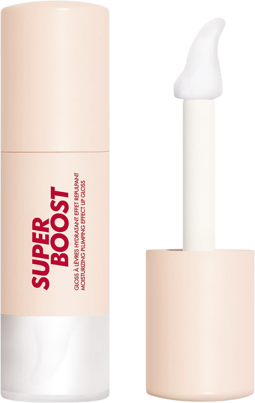 Make Up Forever Super Boost Lip Gloss Återfuktande Läppgloss med Plumpande Effekt 01 - Crystal 9 ml Läppglans Från Magasin