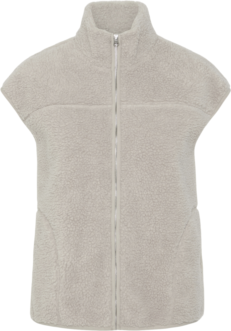 Pieces Pcsadia Teddy Vest Noos BC Dam Västar Stl. M - Från Magasin
