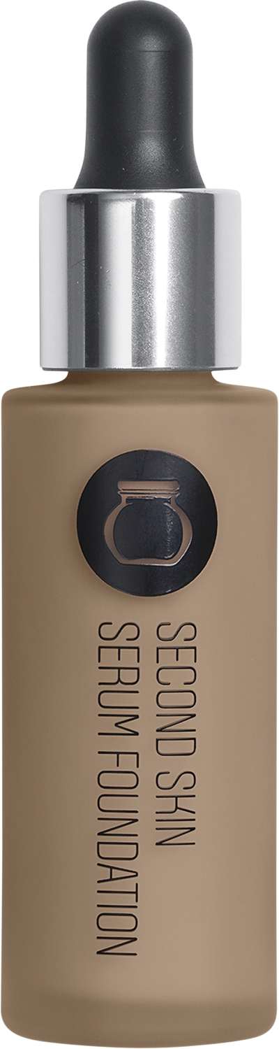 Nilens Jord Second Skin Serum Foundation 25 ml. Caramel ML - Flytande Från Magasin