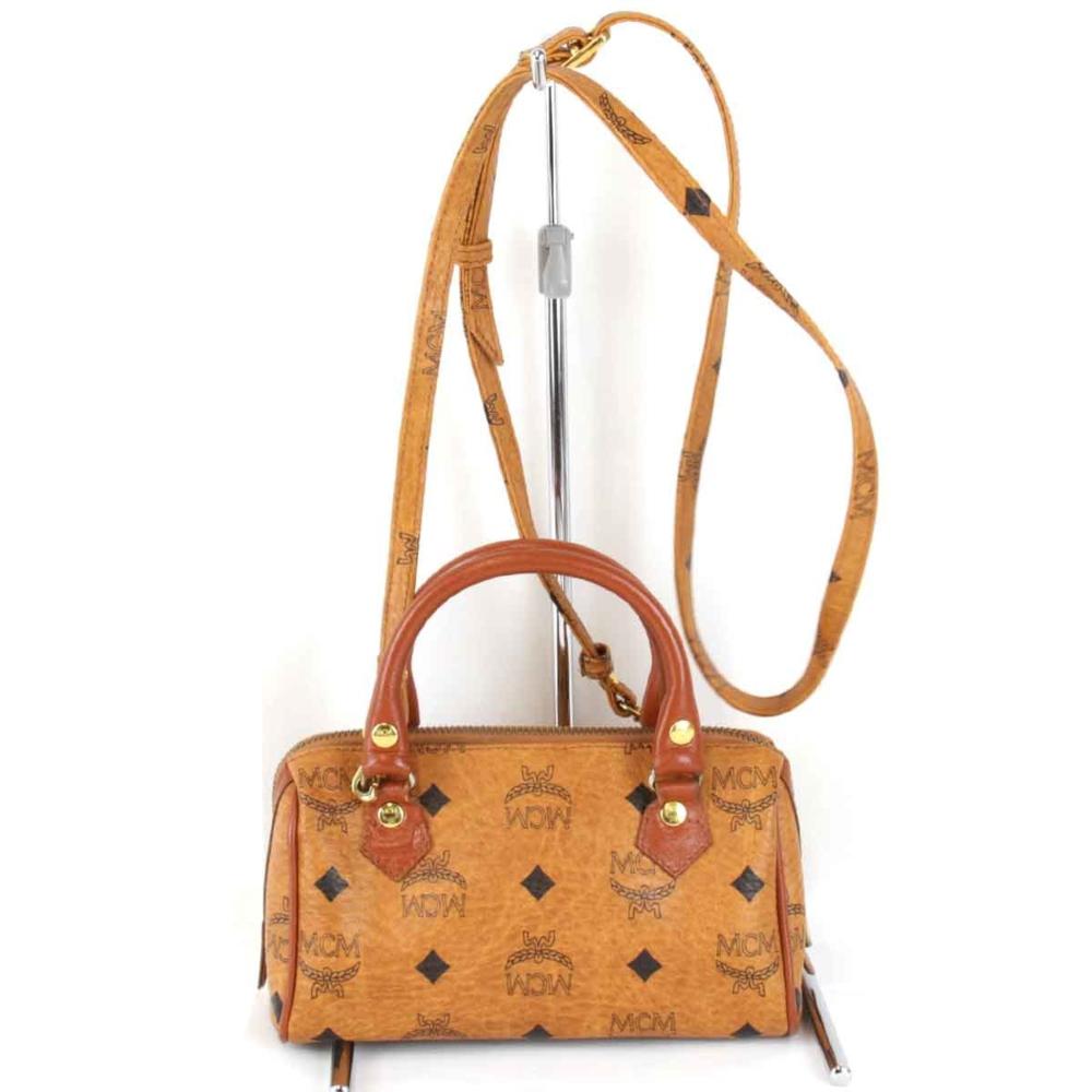 MCM Vintage Shoulder Bag Stl. - Axelremsväskor Från Magasin