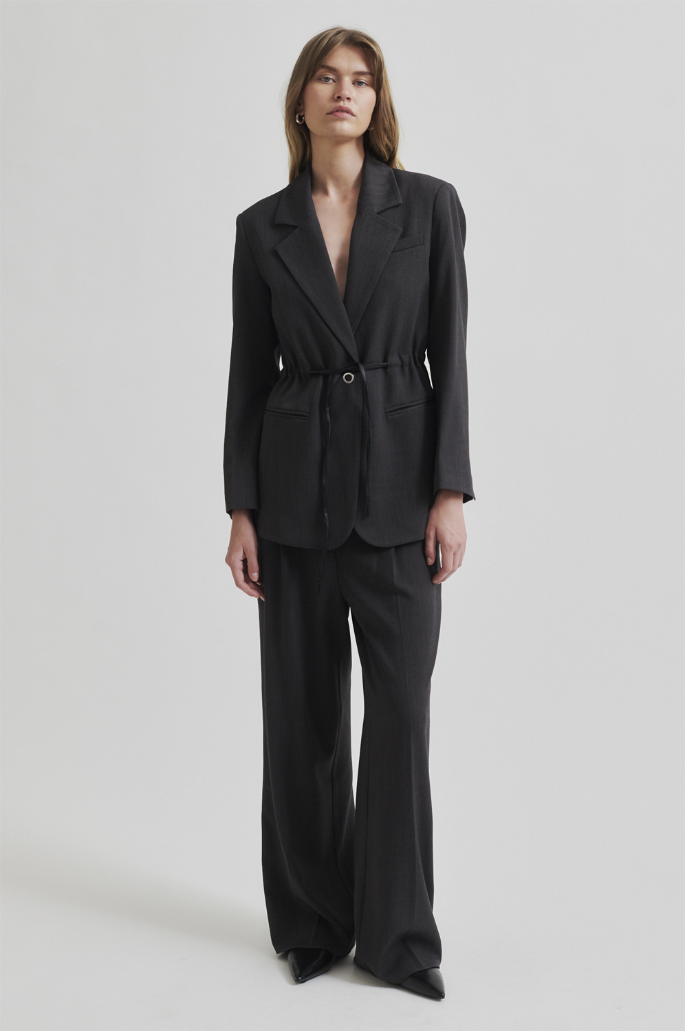Second Female Ruban Trousers Dam Breda Byxor Stl. XS - Från Magasin
