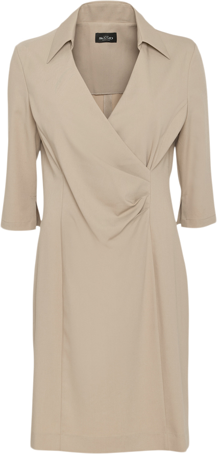 Sand Posh Slit Dress Dam Midiklänningar Stl. 34 - Från Magasin