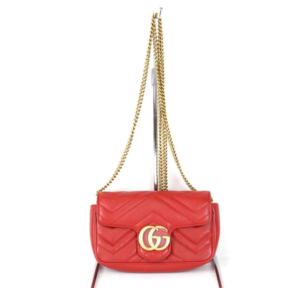Gucci Vintage Marmont Stl. - Axelremsväskor Från Magasin