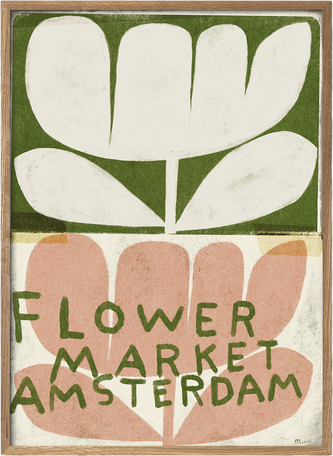 Poster & Frame Marco Marella Flower Market Amsterdam - 70 x 100 cm Affischer Från Magasin