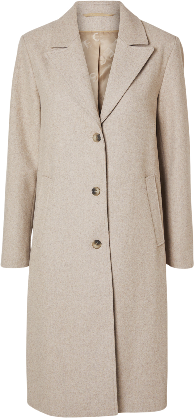 Selected Femme Slfnew Alma Wool Coat Noos Dam Kappor Stl. 40 - Från Magasin