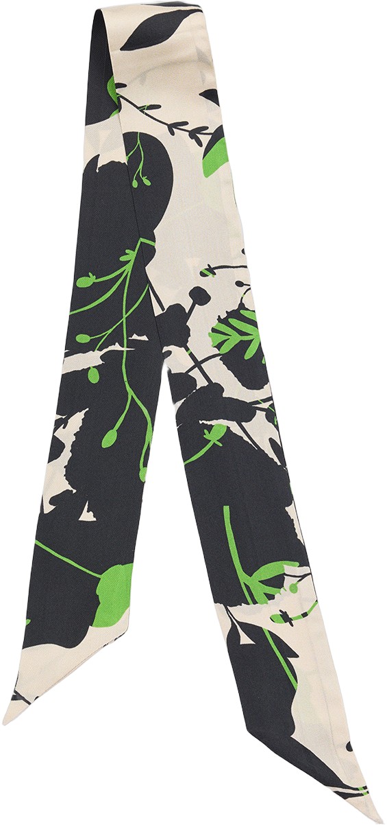 Bella Ballou Monocrome Twilly Scarf Dam Scarves Stl. 5x84 - Från Magasin