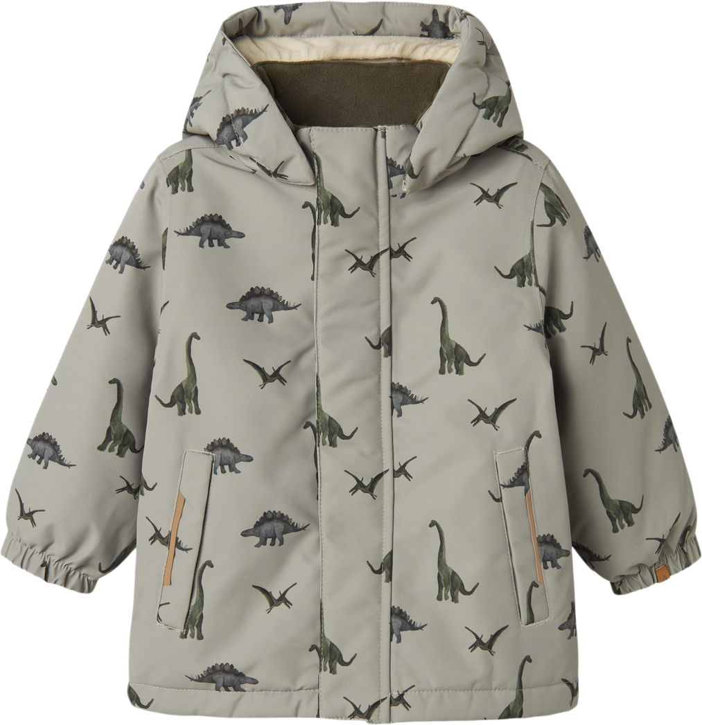 Lil' Atelier Nmmlasnow10 Jacket AOP 1FO LIL Stl. 92 pojkar - Vinterjackor Från Magasin