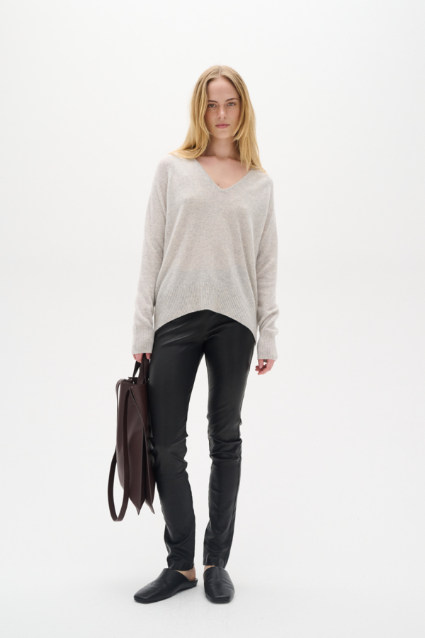 InWear Luella Leather Leggings Premium Dam Skinnbyxor Stl. 44 - Från Magasin